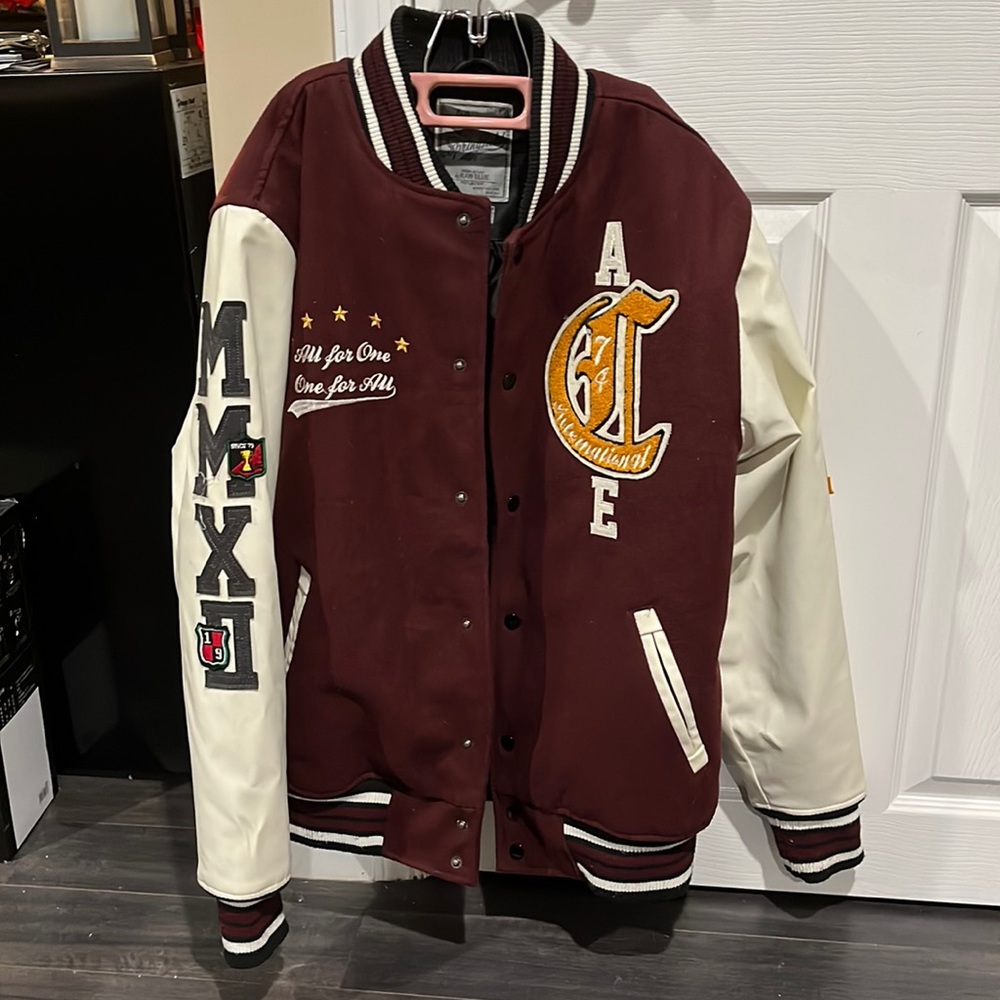 Springfield Classic Varsity Jacket Raw Blue Edition de luxe. Size medium